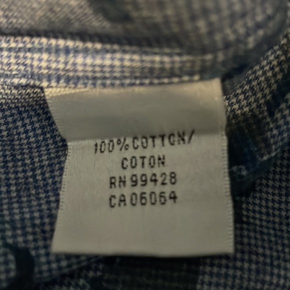 Men’s Bugatchi Button Down Cotton Long Sleeve Collared Dress Shirt Large - Picture 14 of 16